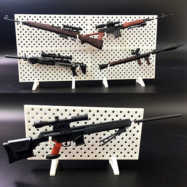 4pcs/set 1/6 Scale Modular Weapons Display Wall Show Storage Stand For Action Figures Gun Model 2