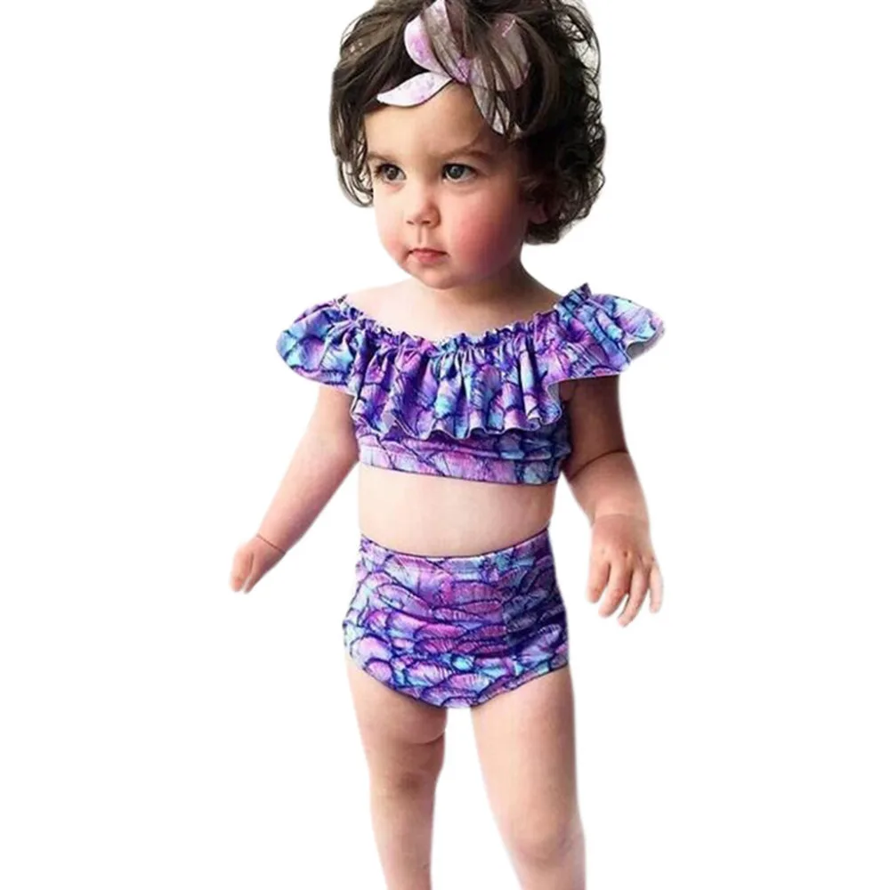 TELOTUNY Baby swimsuits with floats Toddler Kids Baby Girl Swimsuit