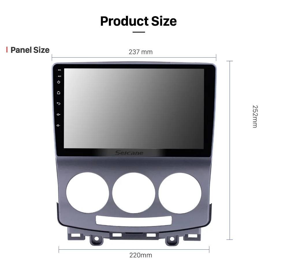 Discount Seicane 2Din GPS Head Unit Android 8.1 9 " Car Radio For 2005-2010 Old Mazda 5 Multimedia Player Support Wifi OBD2 DAB+ Camera 13 Discount Seicane 2Din GPS Head Unit Android 8.1 9 " Car Radio For 2005-2010 Old Mazda 5 Multimedia Player Support Wifi OBD2 DAB+ Camera 13
