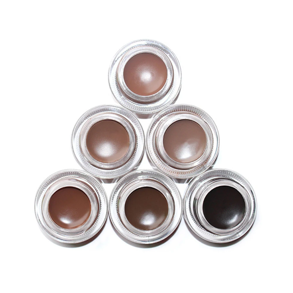 

IMAGIC Professional Eyebrow Gel 6 Colors High Brow Tint Make-Up Eyebrow Brown Eyebrow Gel with Brow Brush eyebrow pomade TSLM1