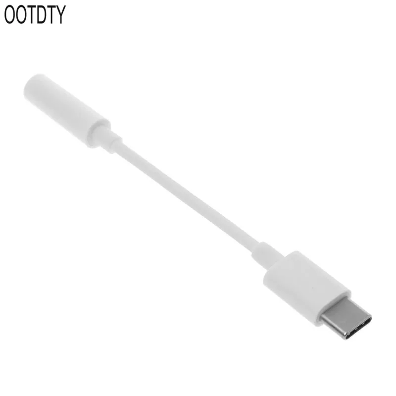 

Headphone Audio Adapter Data Cable Converter Type-C to 3.5mm Jack for Apple iPad Pro Samsung LG Huawei HTC Google Xiaomi