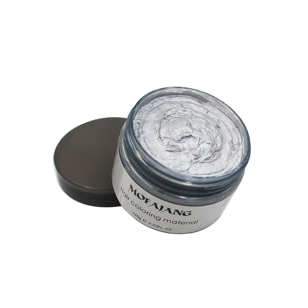 Sliver Grey Hair Wax08