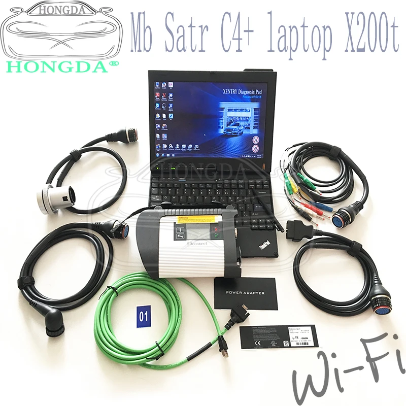 Mb Star C4 + V2020 06 новейший сенсорный экран для Lenovo X220t b enz|Считыватели кодов и сканеры| |