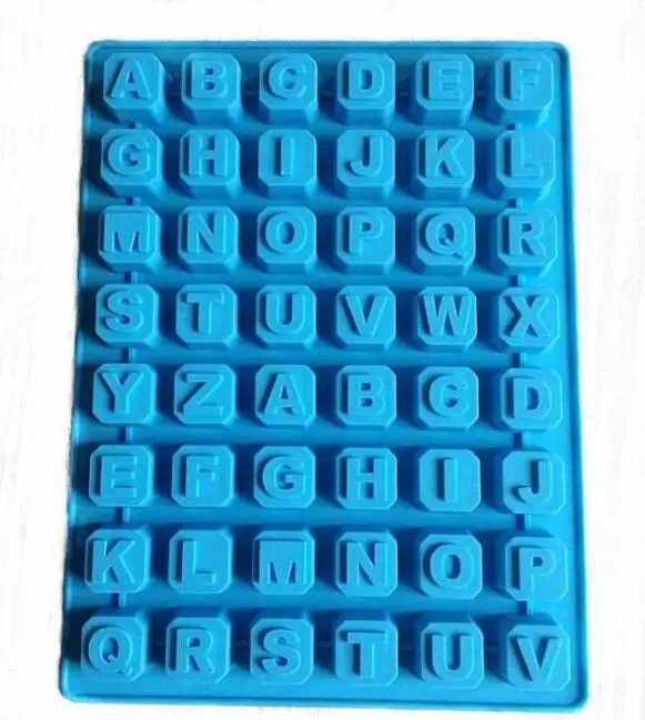 Luyou 1pcs Chocolate Mold Letters Alphabet Shape Silicone Cake Decoration Ice Cube DIY Baking Tools Bakeware FM1568 | Дом и сад