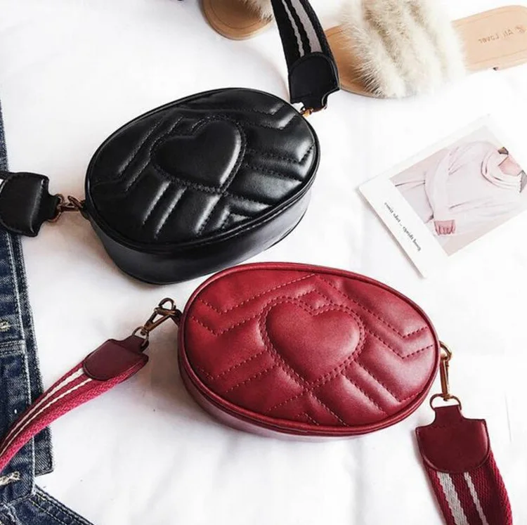 

GG Bag Red Black Small Waist Bag Lady Waist Packs Belt Bag Pu Leather Women Messenger Bags Wide Strap Shoulder Crossbody Bag Sac