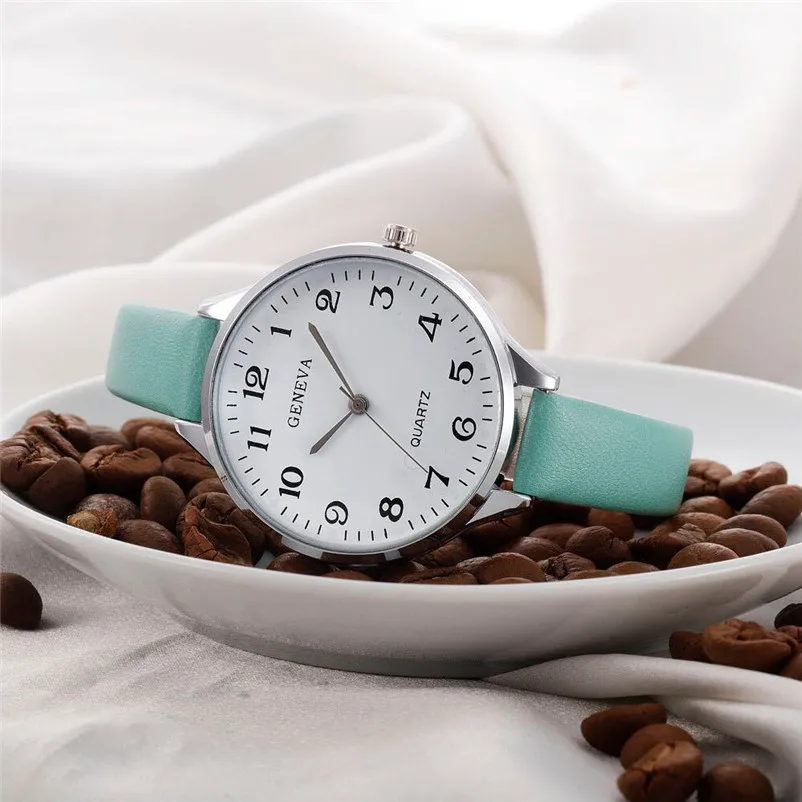 Женские наручные часы, высокое качество, женские часы montre femme Geneva, кварцевые часы, женские часы, reloj mujer, элегантные
