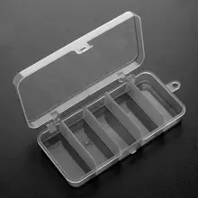 5 слотов коробка для ловли карпа аксессуары приманки Чехол для приманки зимние прозрачные коробки для креветок рыболовные снасти Рыба приманки коробка Pesca