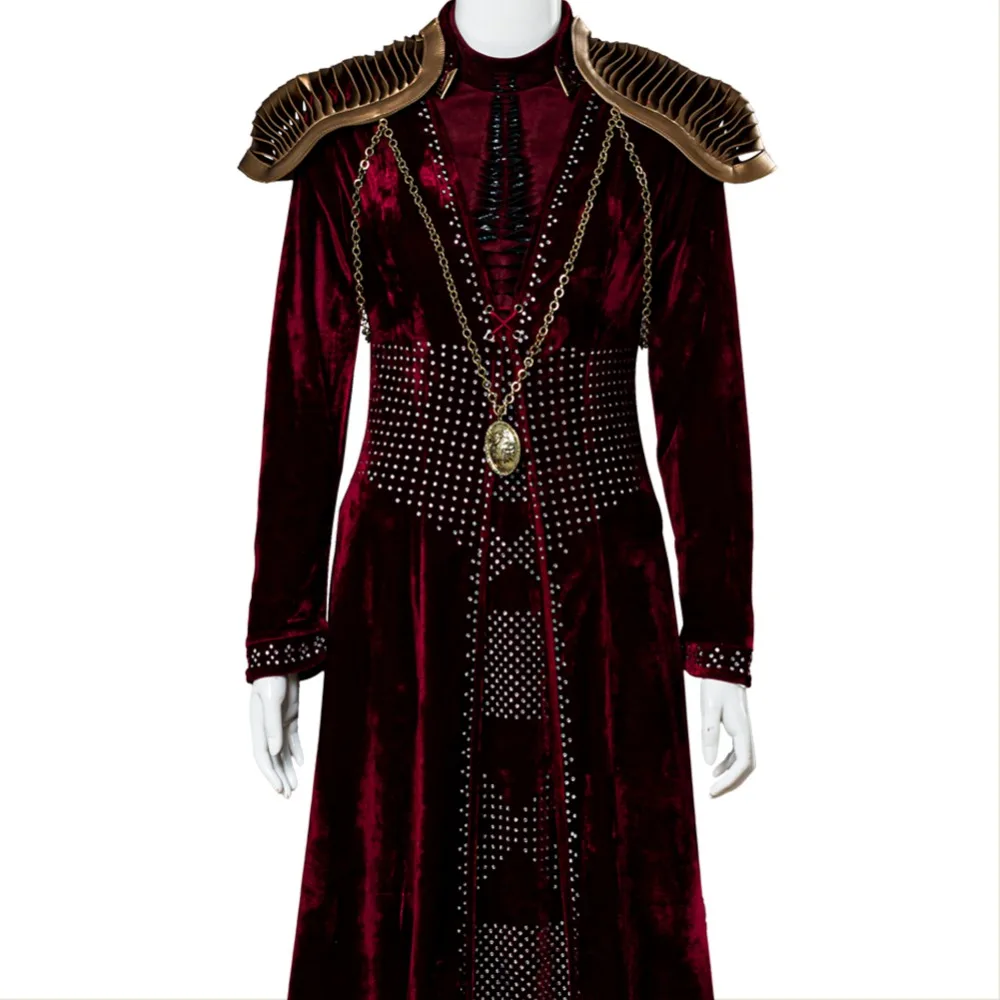 Cersei Costume костюм Игра престолов 8 косплей Королева Серсея платье наряд Красный взрослый костюм для взрослых Хэллоуин костюм на заказ