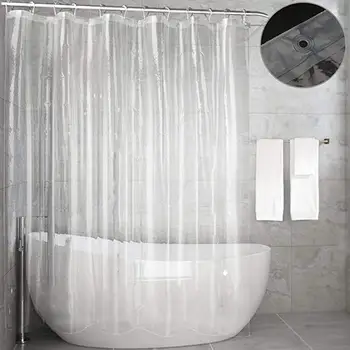 

Mildew Resistant Anti-Bacterial PEVA 8G Shower Curtain Liner Non Toxic, Eco-Friendly, No Chemical Odor, Rust Pro