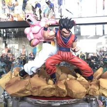 Dragon Ball Z 1/4 Scale Son Gohan VS Majin Buu каучуковая фигурка Коллекционная статуя