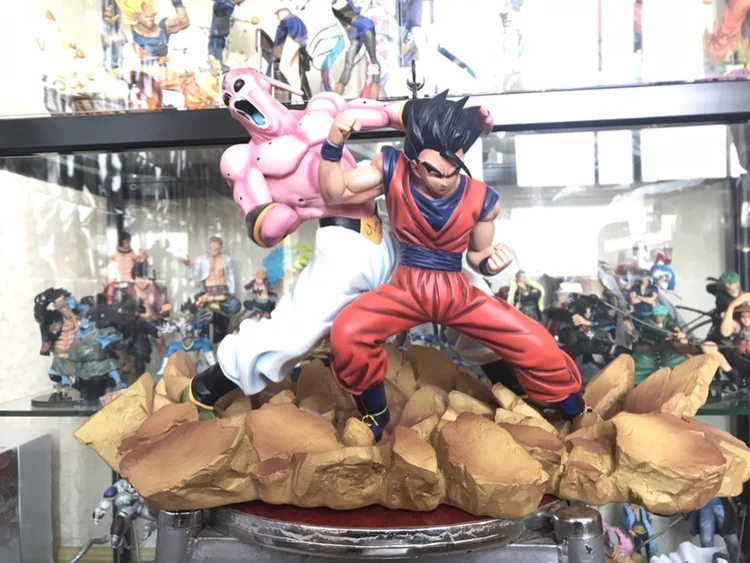Статуэтка из смолы Dragon Ball Z масштаб 1/4 сон гохань VS маджин Буу | Игрушки и хобби