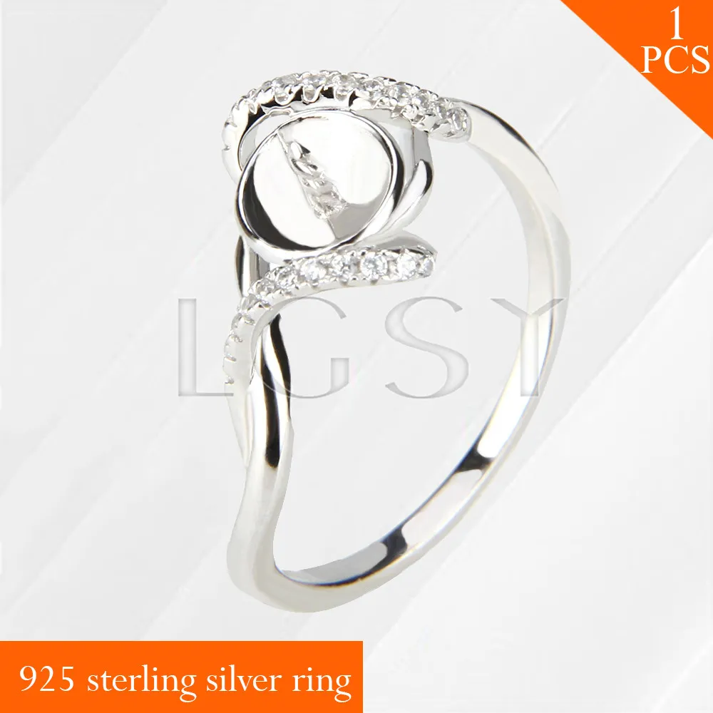 LGSY Twisted design multiple size 6 7 8 9 925 sterling silver ring font b accessory