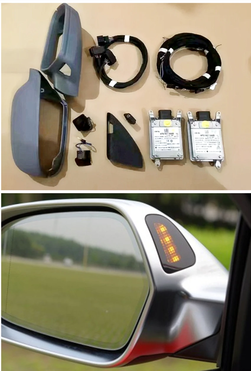 

LANE ASSIST SIDE ASSIST KIT FOR AUDI A6 C7 PA 4G LANE CHANGE SIDE ASSIST SYSTEM SET SWA UPDATE KIT