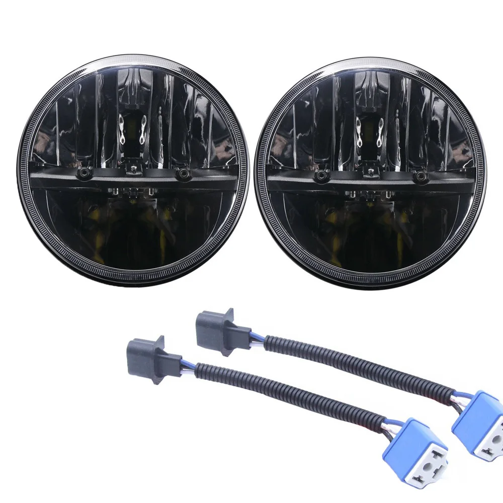 7 Inch LED Headlight For Land Rover Defender 90110 7 Projector Daymaker Headlamp Replacement For Jeep wrangler JK LJ TJ CJ (8)