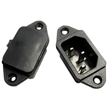 10A250V AC Розетка с резиновой водонепроницаемой крышкой