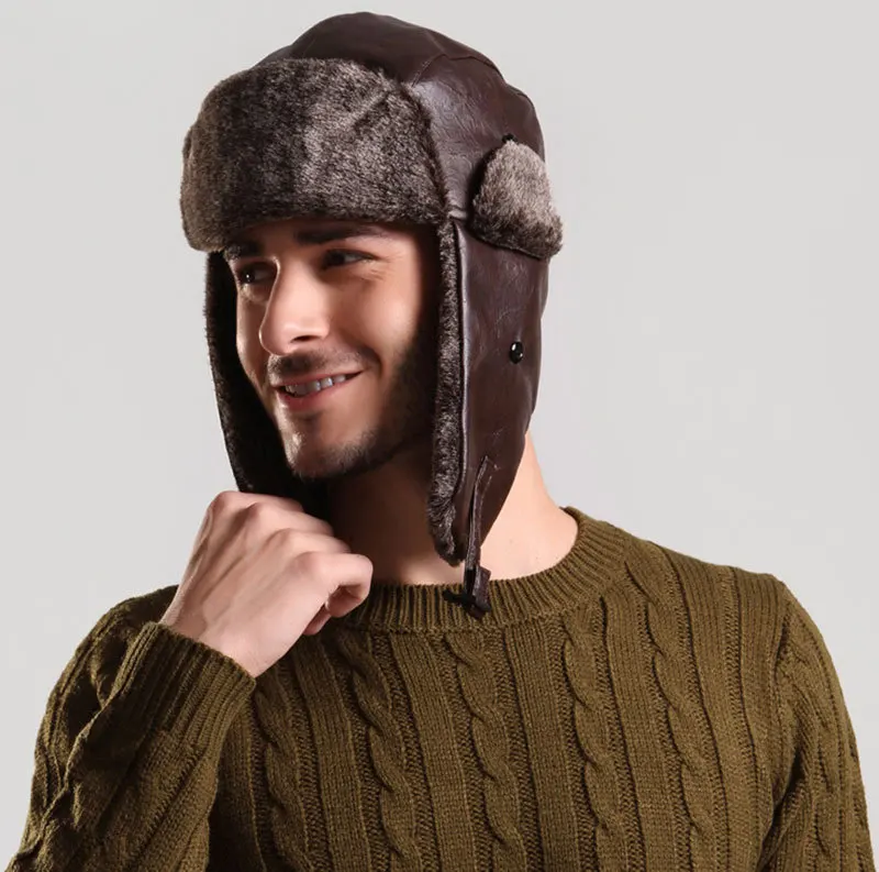 Online Buy Wholesale mens fur winter hats from China mens fur winter