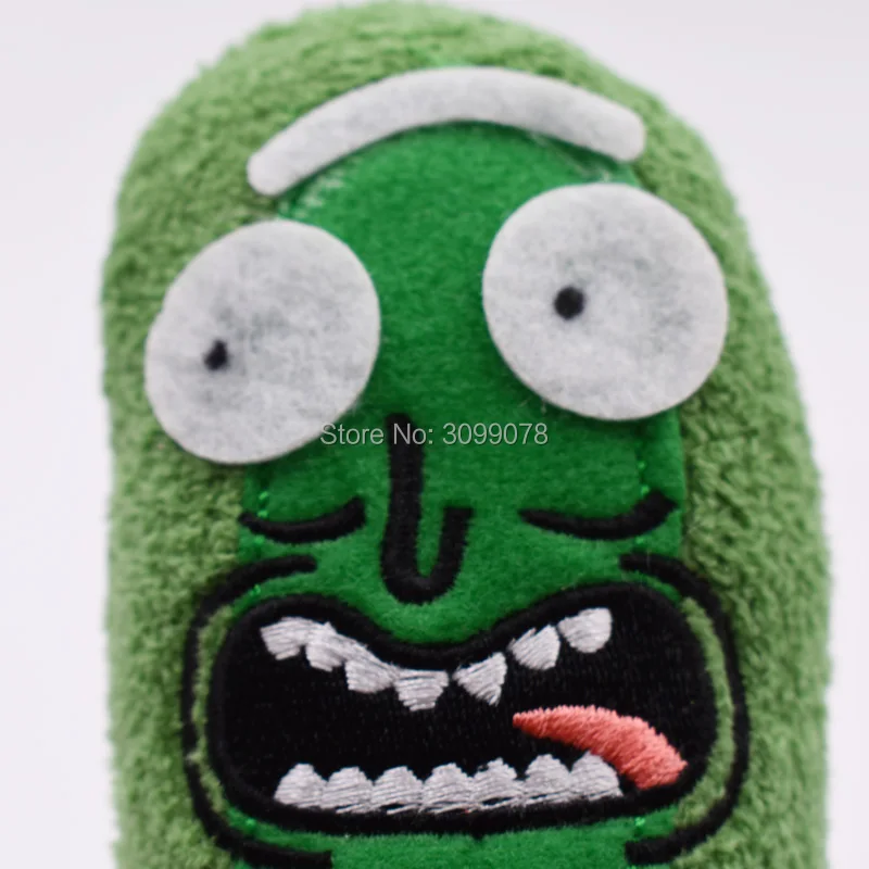 1 шт., 8 дюймов, 19 см, забавные плюшевые игрушки Rick marty Pickle Rick Kawaii, мягкая подушка, детская мягкая кукла, креативный Рождественский подарок для детей