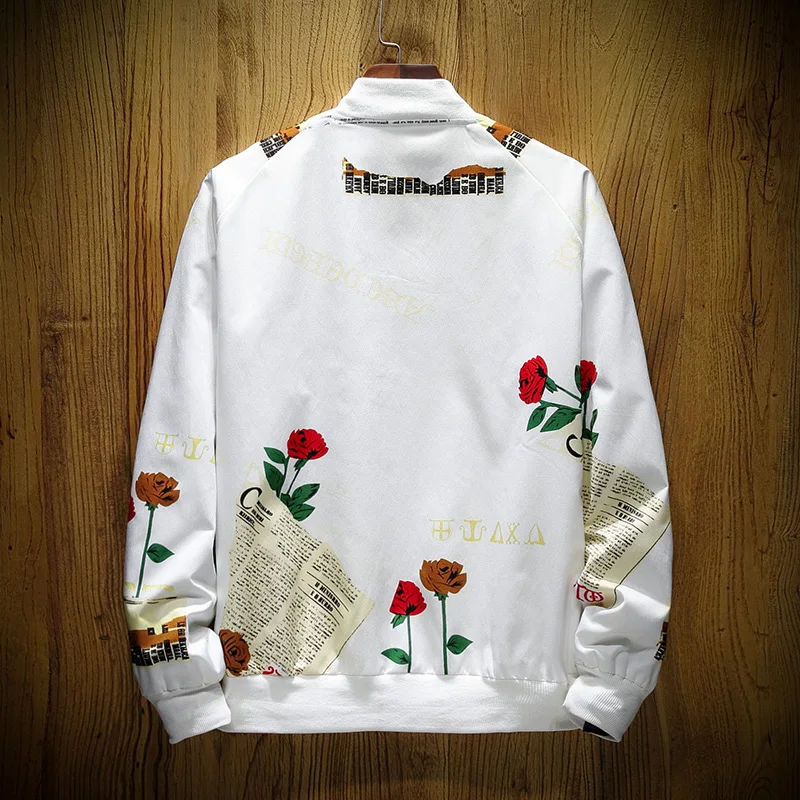 2018 new men's jacket version of the trend slim handsome clothes men's Autumn winter jacket Autumn jacket baseball uniform M-5XL 2018 new men's jacket version of the trend slim handsome clothes men's Autumn winter jacket Autumn jacket baseball uniform M-5XL