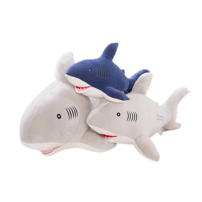 large plush shark