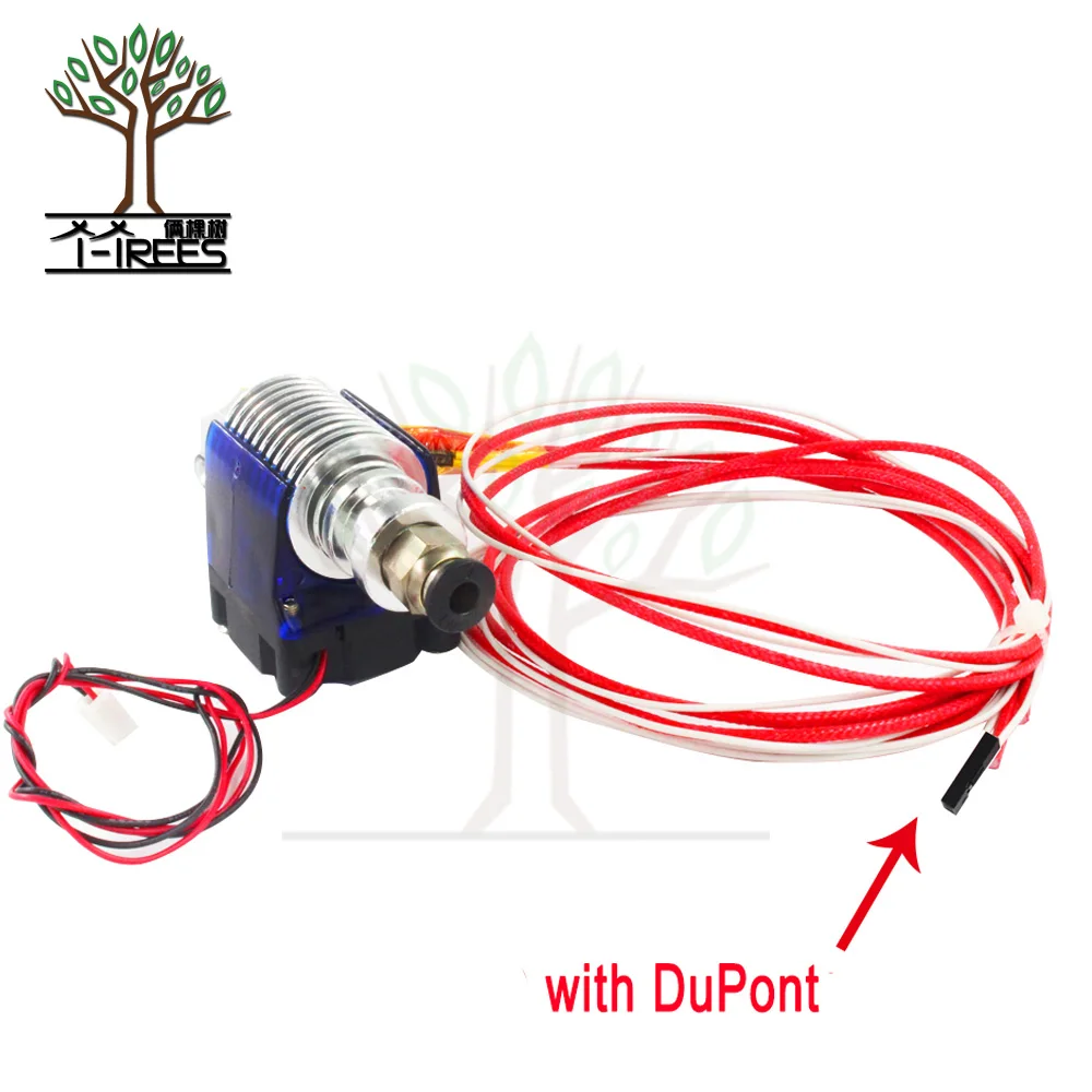 

3D V6 3D Print J-head hotend Single Cooling Fan for 1.75mm/3mm Bowden Filament Wade Extruder 0.3/0.4/0.5mm Nozzle Lower price
