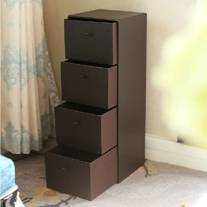 Modern Chocolate Coffee Color Room Drawer Organizer For Clothes Toys Modern Chocolate Coffee Color Room Drawer Organizer For Clothes Toys Sundries Home Leather Storage Box Cabinet With 4 Drawers In Bo Bins From