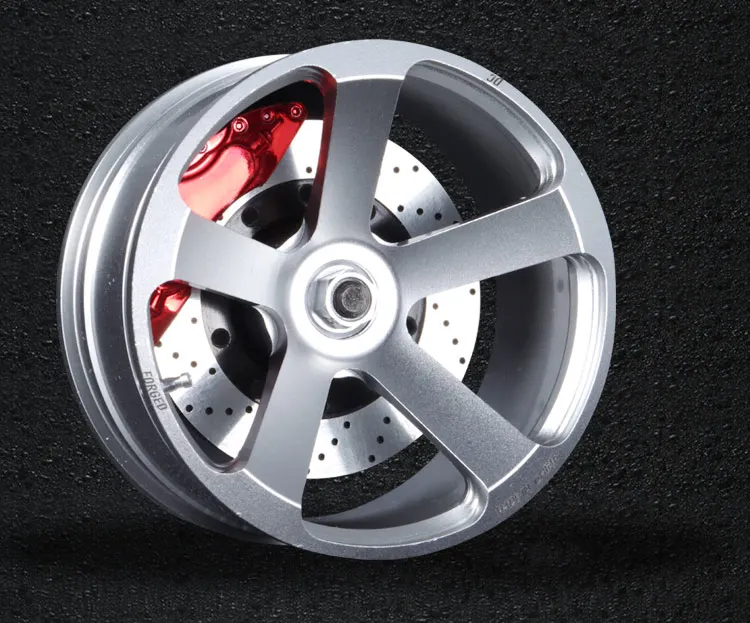 Free Shipping 4pcs Universal 1/10 RC drift car tire wheel hubs wheels