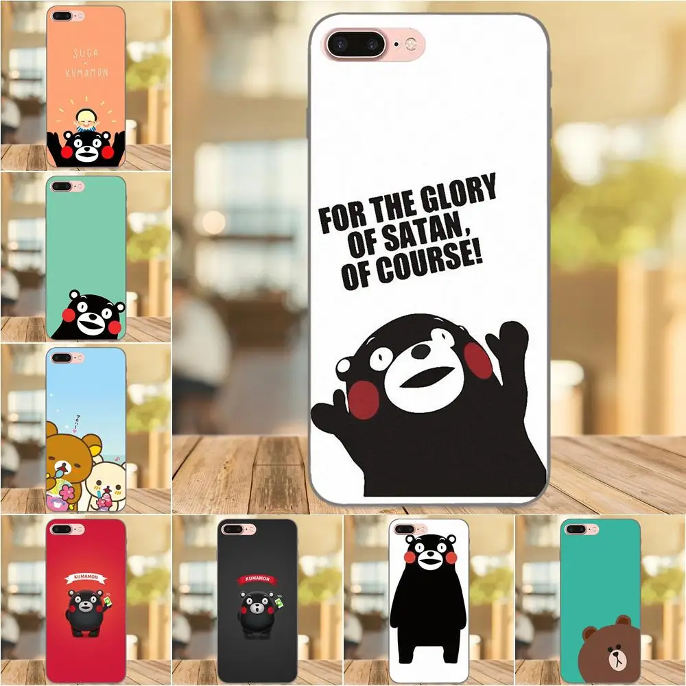 Милый мультяшный Мишка Kumamon для Xiaomi Mi Mix Max Note 2 2S 3 5X 6 8 SE A1 Play F1|Чехлы-накладки| |