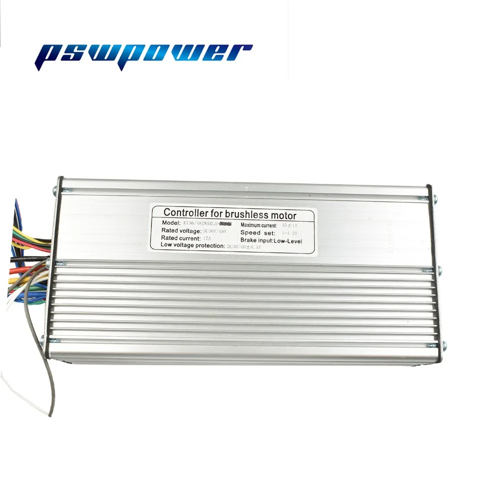 Sale 36V/48V 1000W-1500W Brushless DC Torque Simulation Square ebike Electric Bicycle Hub Motor Controller with right output 2