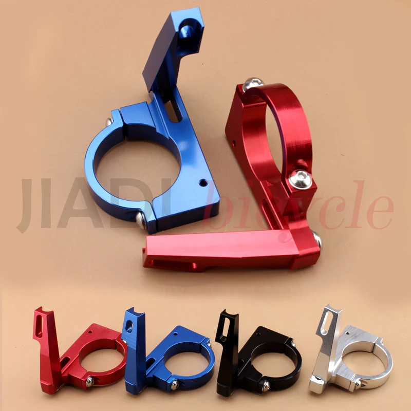 

MUQZI Foldable Bike Ultra-Light Front Derailleur Adapter Clamp 7075 Aluminum Conversion Adapter 4 Color Conversion Switch Seat