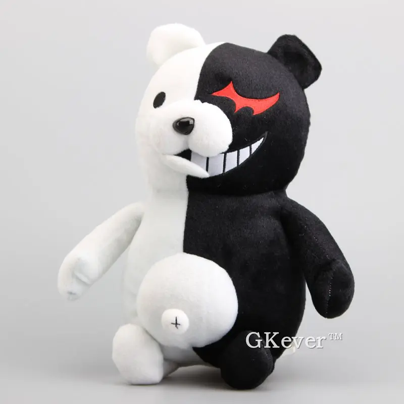 Высокое качество аниме большой размер 35 см Dangan Ronpa Monokuma кукла плюшевые игрушки черный белый медведь мягкие куклы Детский подарок