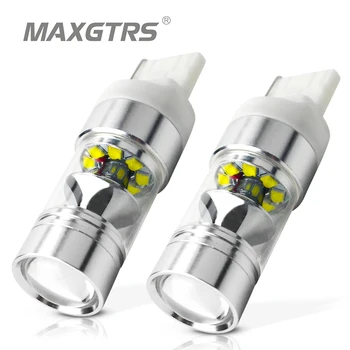 

2x T20 7440 W21/5W 100W CREE Chip XBD LED DRL Car Daytime Running Driving Lights Brake Bulb Rear Tail Light Reverse Lights