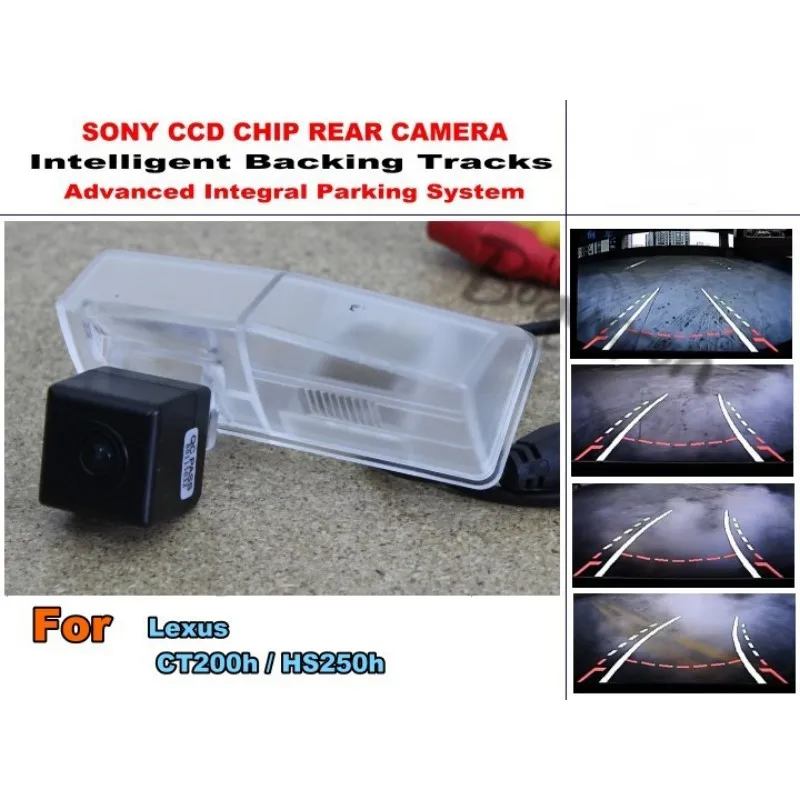 For Lexus CT200h / HS250h Car Intelligent Parking Tracks Camera / HD