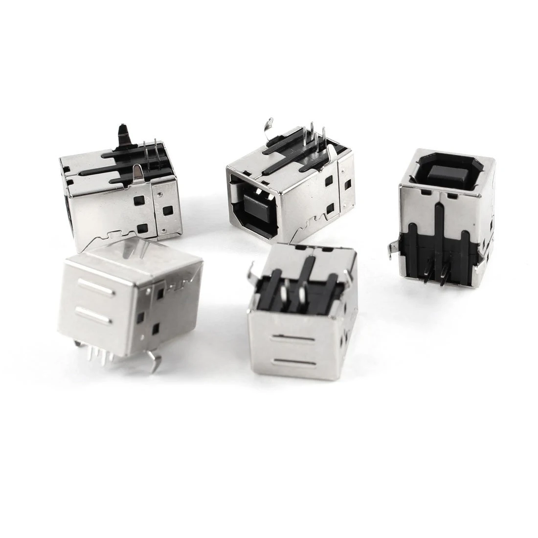 IMC Hot 5 шт. USB гнездовой разъем типа B 4 контактный правый угол PCB DIP Jack Socket|socket dip|socket