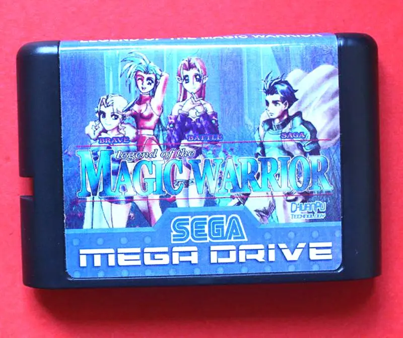 

Magic Warrior for 16 bit Sega MD game Cartridge for Megadrive Genesis system