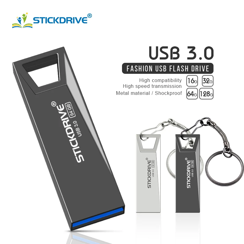 Металлический USB флеш накопитель 128 Гб 64 ГБ пятнистая стальная флешка
