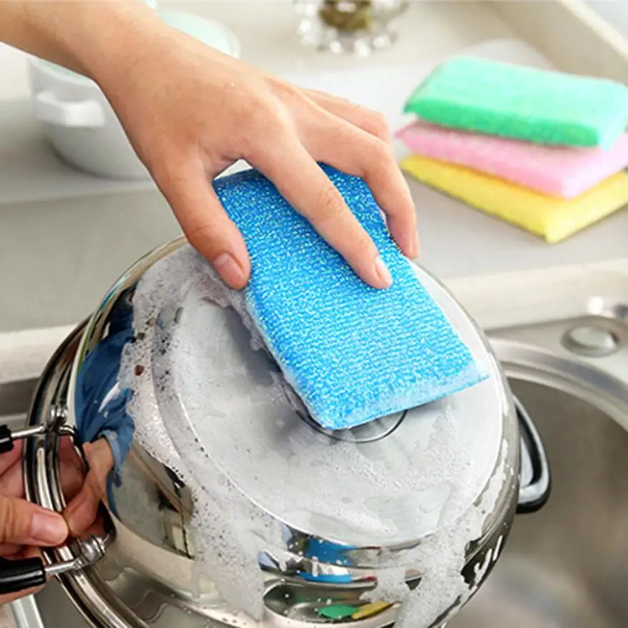 Buy 1PCS/4Pcs Kitchen Cleaning Sponges Universal