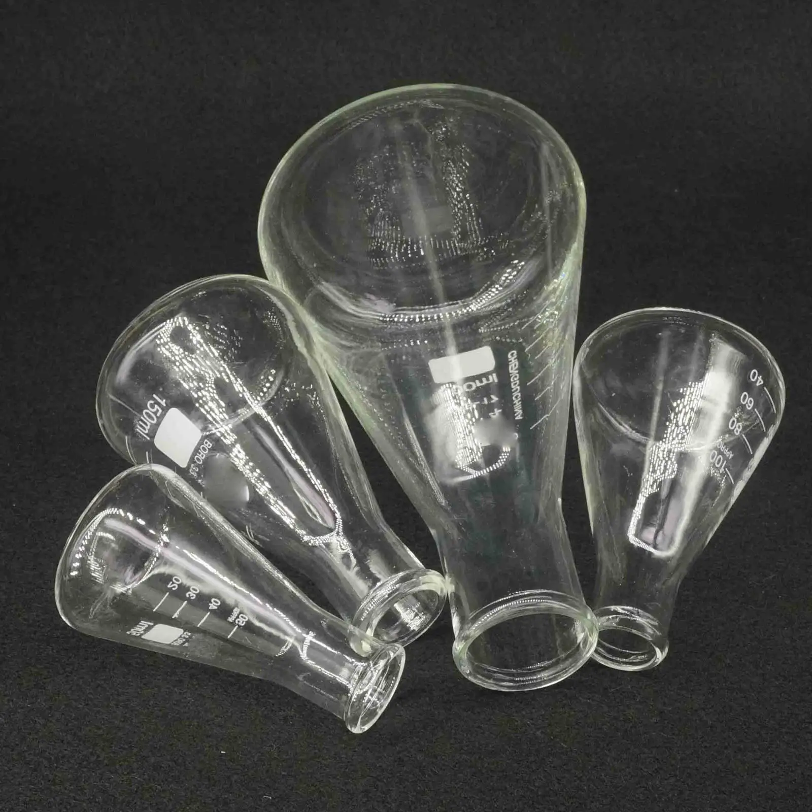 50 мл 100 150 200 250 300 500 1000 2000 3000 5000 коническая фляга Erlenmeyer G3.3 лаборатория из