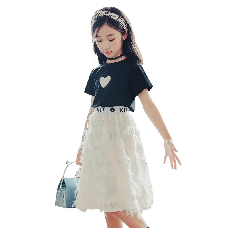 

Girls Suit Summer Dress 2019 New Kids and Adults Summer Super Occidental Net Red Fashion Kids Dress Clothing for Kids