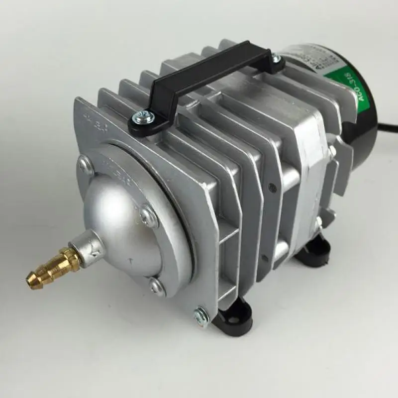 

Super Power 70l/min 45w Electromagnetic Aquarium Air Compressor Air Pump Fish Tank Oxygen Air Pump With Air Splitter Valve