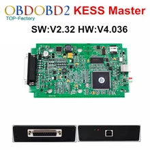 Последним KESS V2 OBD2 Менеджер Тюнинг Комплект Мастер Версия V2.32 KESS V2 V4.036 Без Лексем Ограничено ECU Чип-Тюнинг Инструмент ECM_Titanium