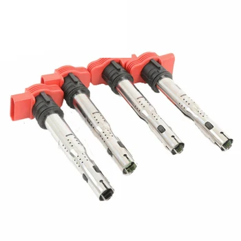 

4 PCS Ignition Coils for Audi A4 A5 A6 A7 A8 Q5 Q7 R8 S5 S8 Volkswagen Touarge