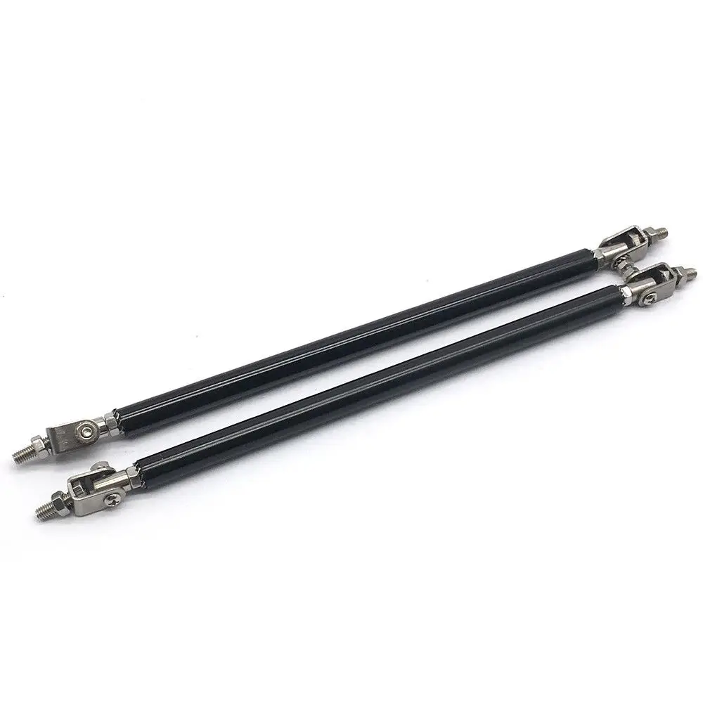 

2Pcs 200mm Adjustable Front Bumper Lip Splitter Strut Rod Tie Support Bar
