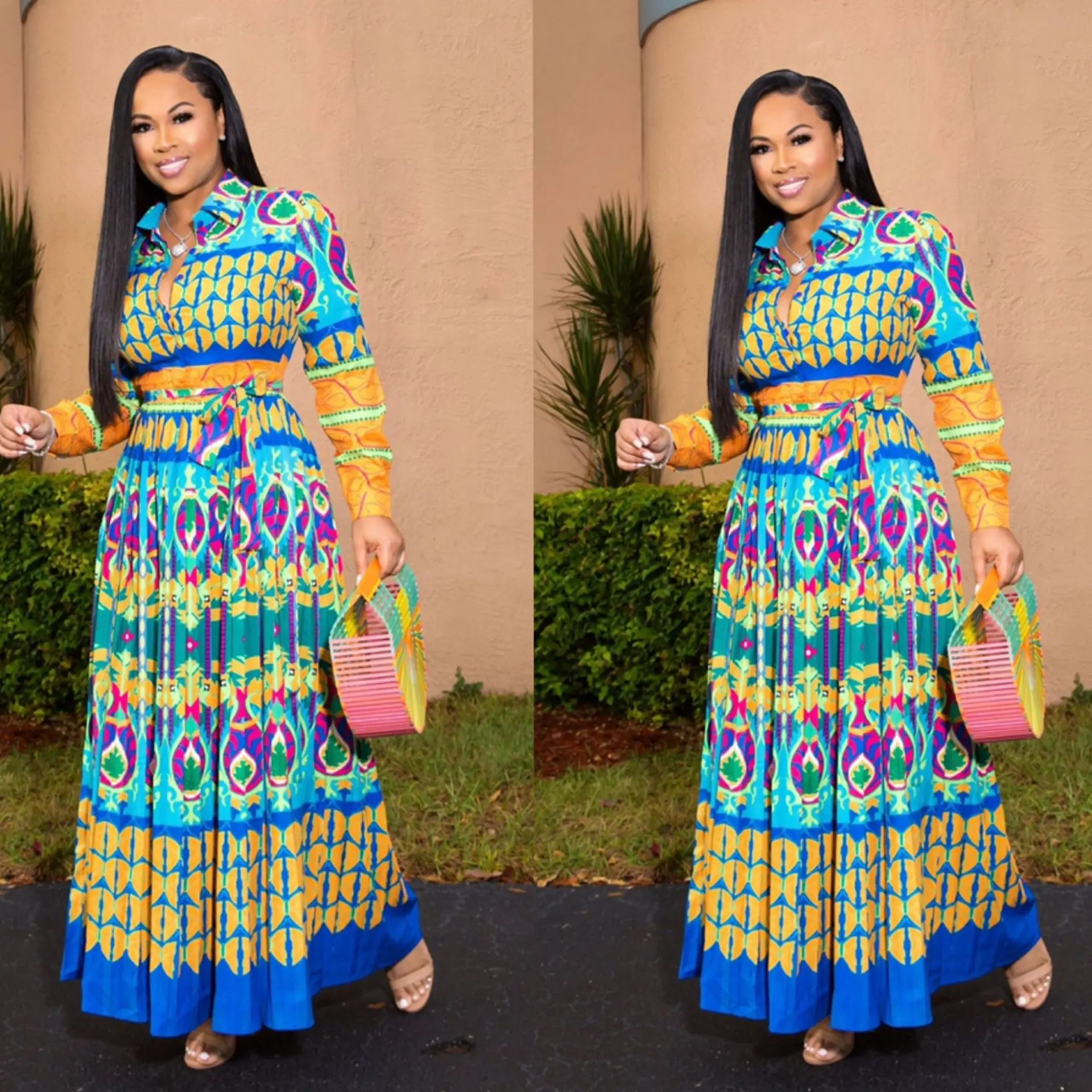 African Dresses For Women Robe Africaine 2019 African Clothing Dashiki ...