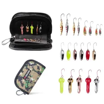 

20pcs/bag Colorful Makou Sequins Spoon-Shaped Metal 172g Fishing Baits Kits for Rivers Lakes Ponds Offshore