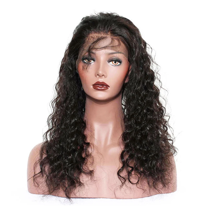 360 Lace Frontal Closure Deep Wave Frontal Closure Brazilian Remy Hair Pre Plucked Natural Hairline With Baby Hair CARA