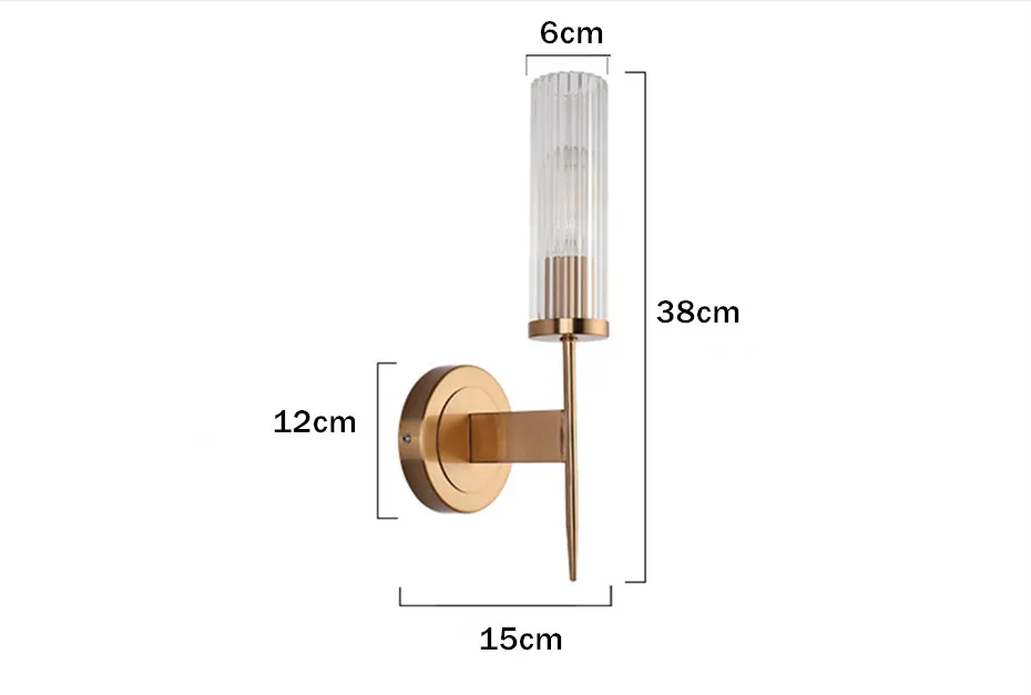 Lâmpada de Parede Luz da Escada Nordic Moderna Arandela Luminária Sala Estar Quarto Cama Cabeceira Iluminação Interior Parede Luz 16 Nordic lâmpada de parede moderna arandela luz