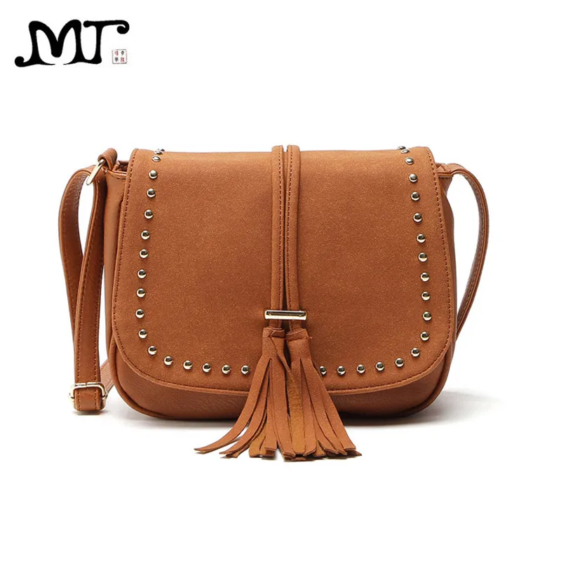 Buy MJ Women Crossbody Bag Female Leather Tassel