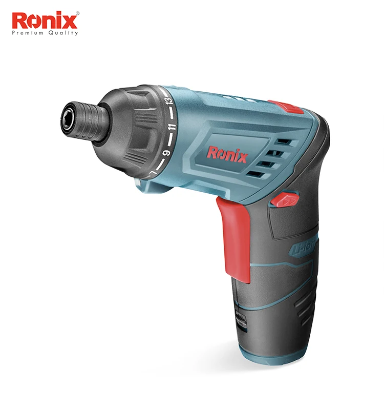 Ronix Новинка 3 6 V Мини Беспроводная отвертка переносная со светодиодный светильник