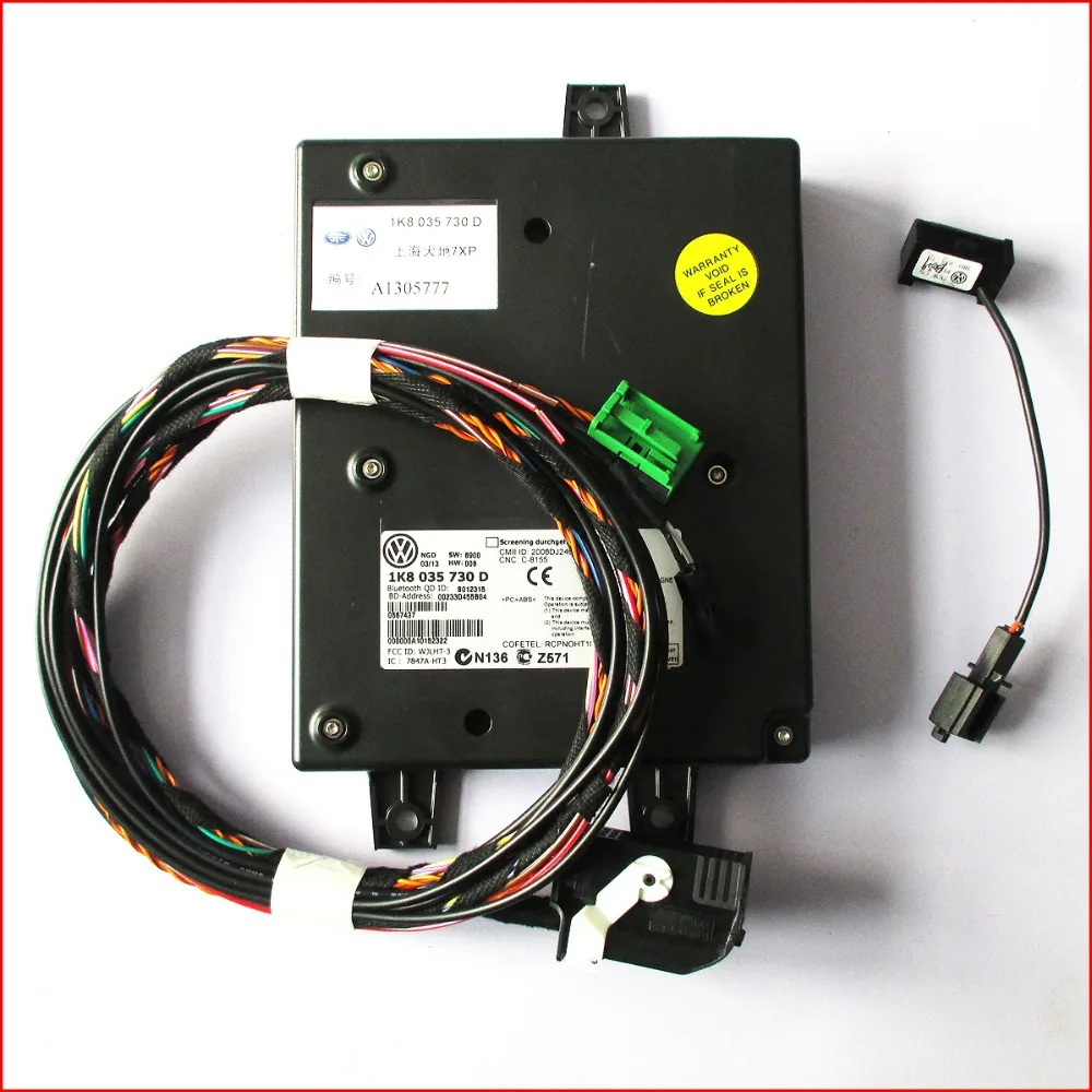 RCD510 RNS510 9W2 Bluetooth Module wire Harness Microphone ...