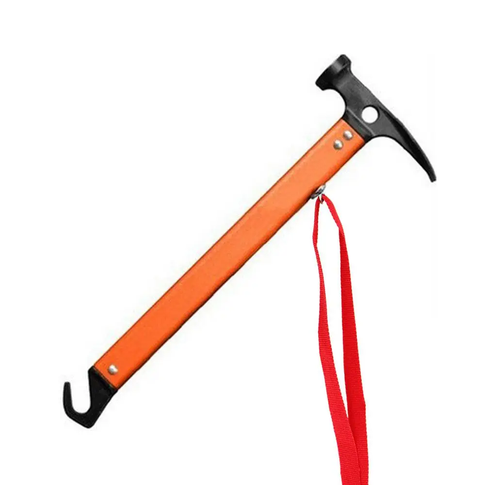 

A set of 2 pcs Round Head Aluminum Handle Magnetic Hammer Multi-functional Aluminum Outdoor Nail Hammer